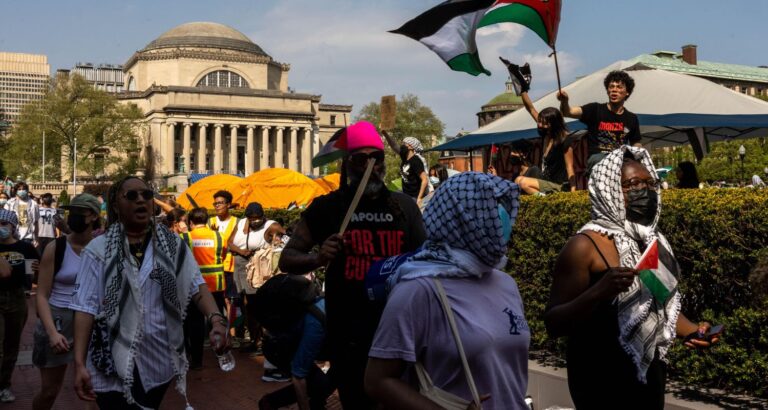 Columbia University Building Occupied in Escalation of Israel-Hamas War Protests